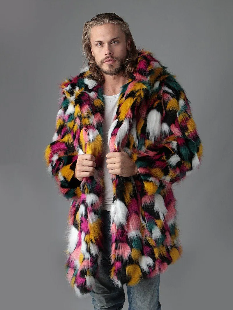 Butterfly Faux Fur Coat SpiritHood