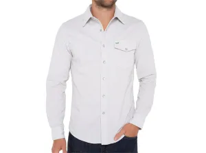 Button Down Corduroy - Silver Fox