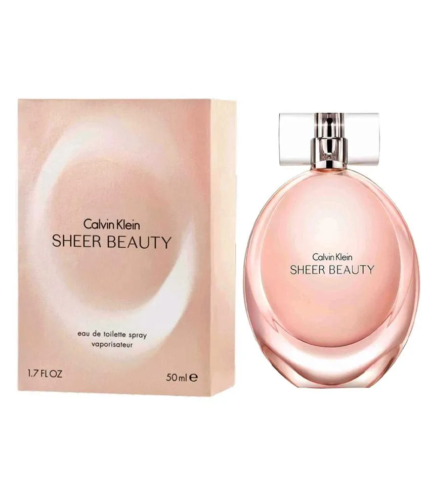 CALVIN KLEIN SHEER BEAUTY EDT 50ML FOR WOMEN