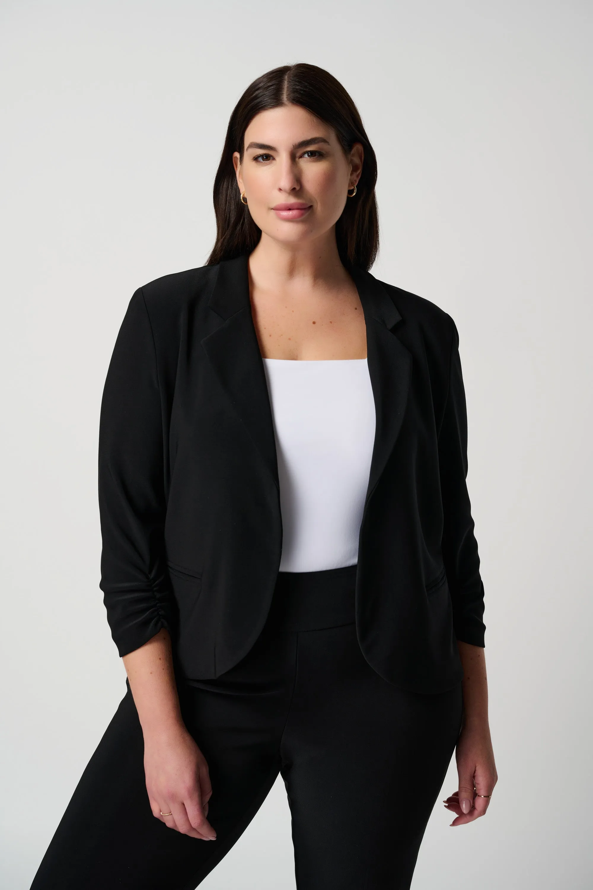 Classic Short Blazer, Black