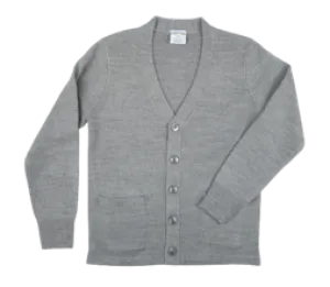 Covenant Grace Grey  V-Neck Cardigan (Pre-Order Only)