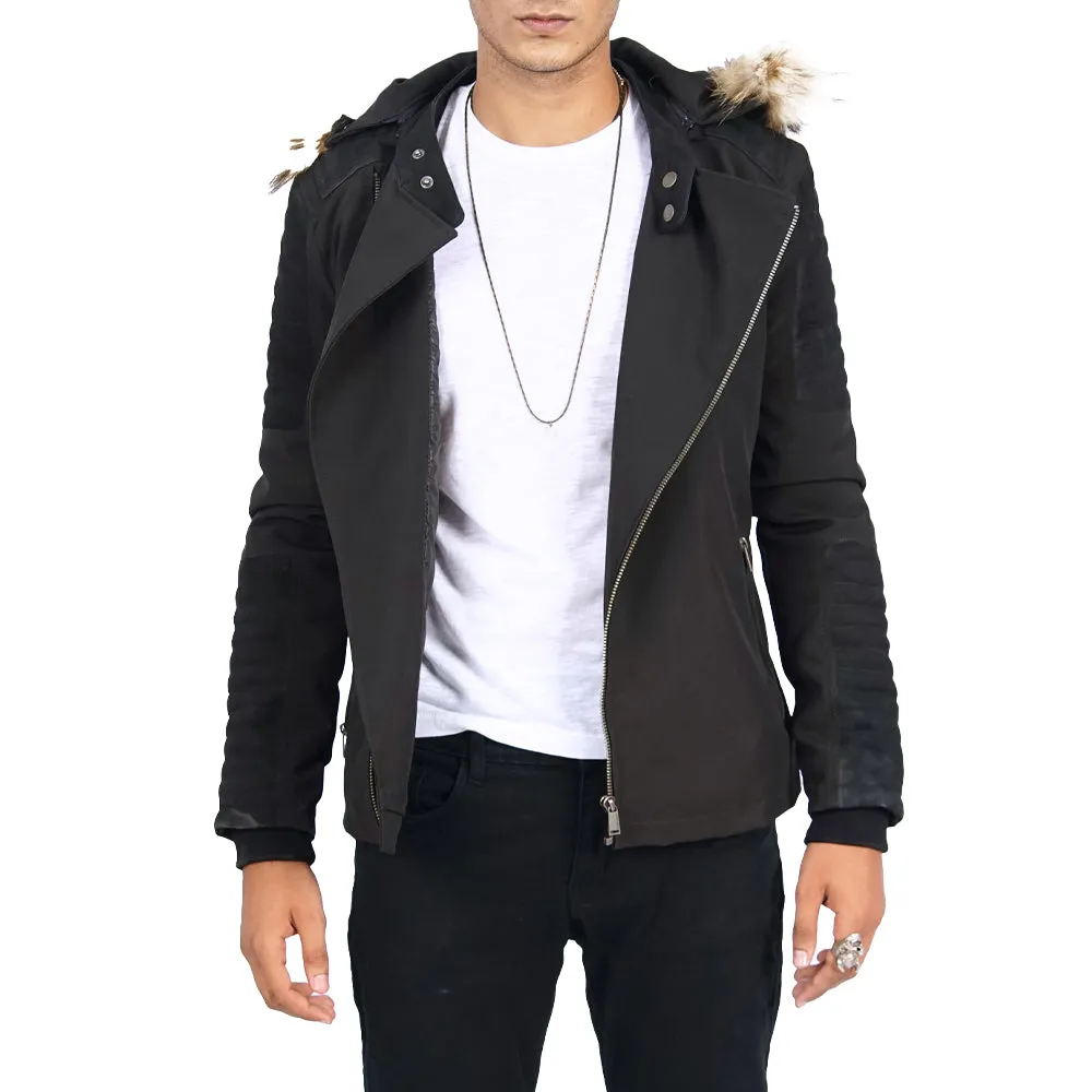 Ekos Faux Fur Hooded Jacket