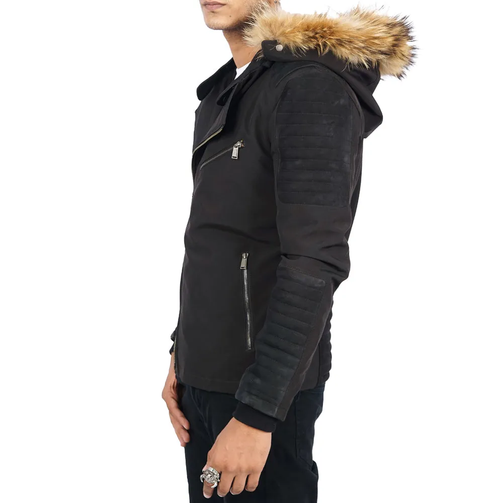 Ekos Faux Fur Hooded Jacket