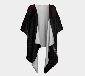 Geometrix Draped Kimono