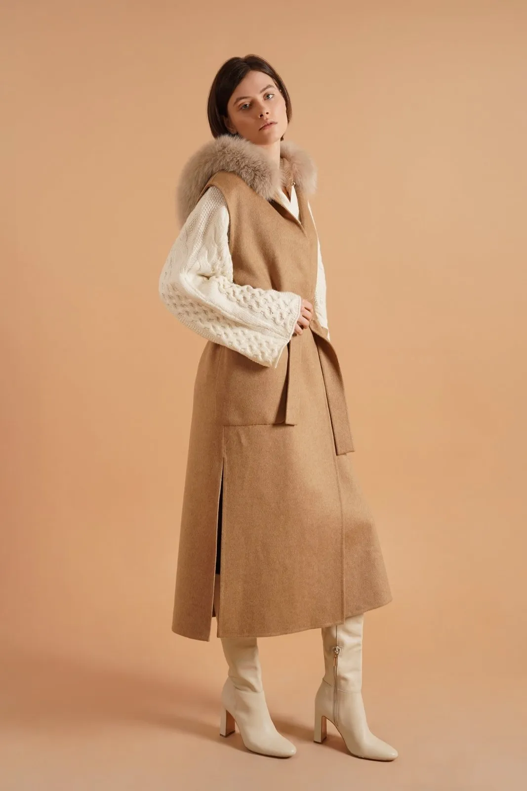 Harvest Luxe Vest Coat