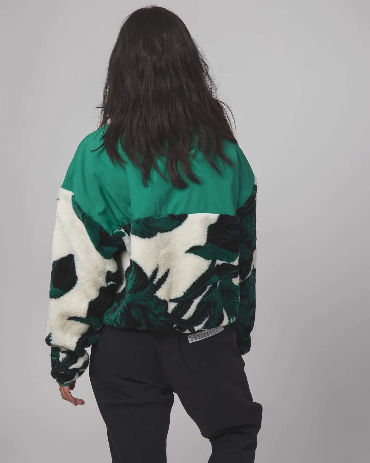 HUF Womens Sativa Sherpa Pullover