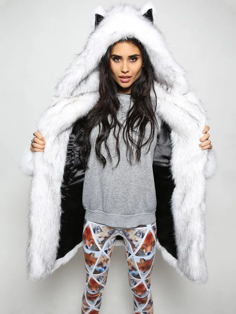 Husky Faux Fur Coat