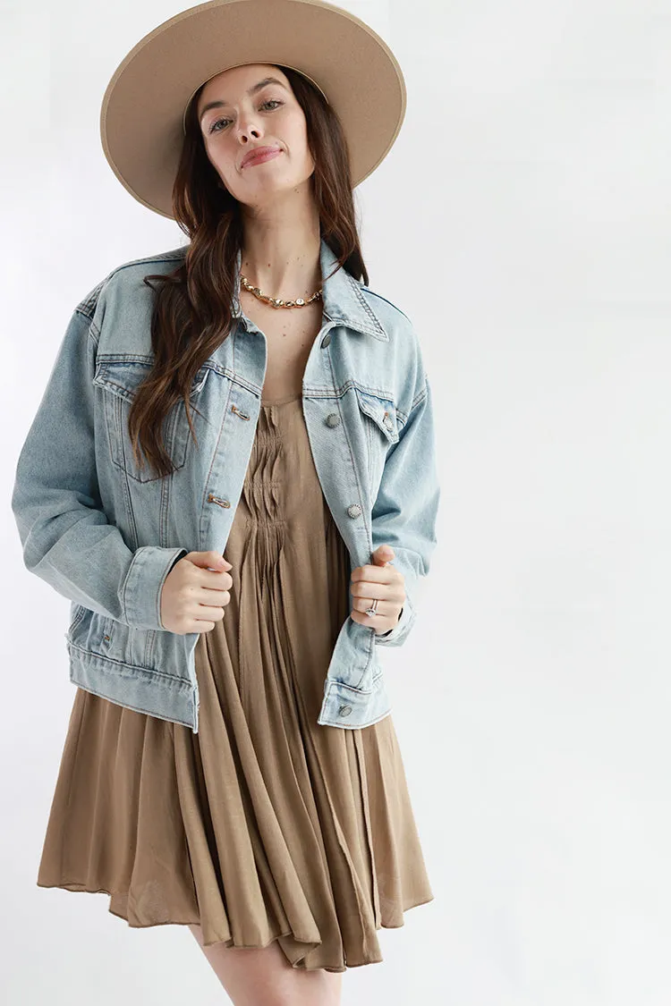 Light Wash Classic Denim Jacket