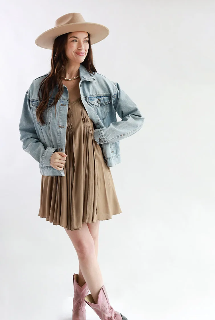 Light Wash Classic Denim Jacket