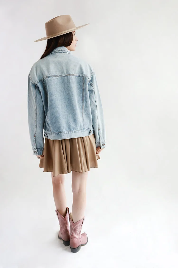 Light Wash Classic Denim Jacket