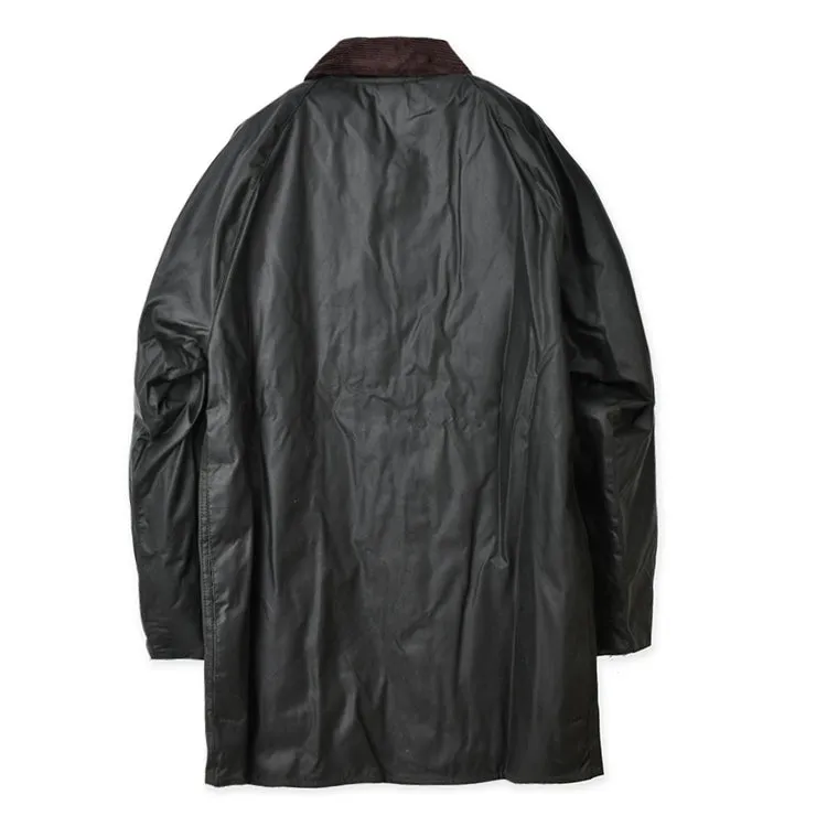 M_BEAUFORT WAX JACKET_SAGE