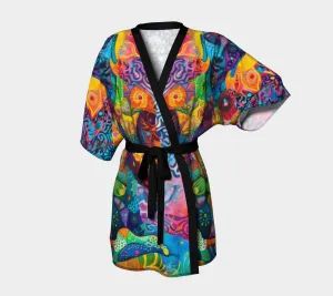 MEDITATING MONK KIMONO ROBE | ACIDMATH AI