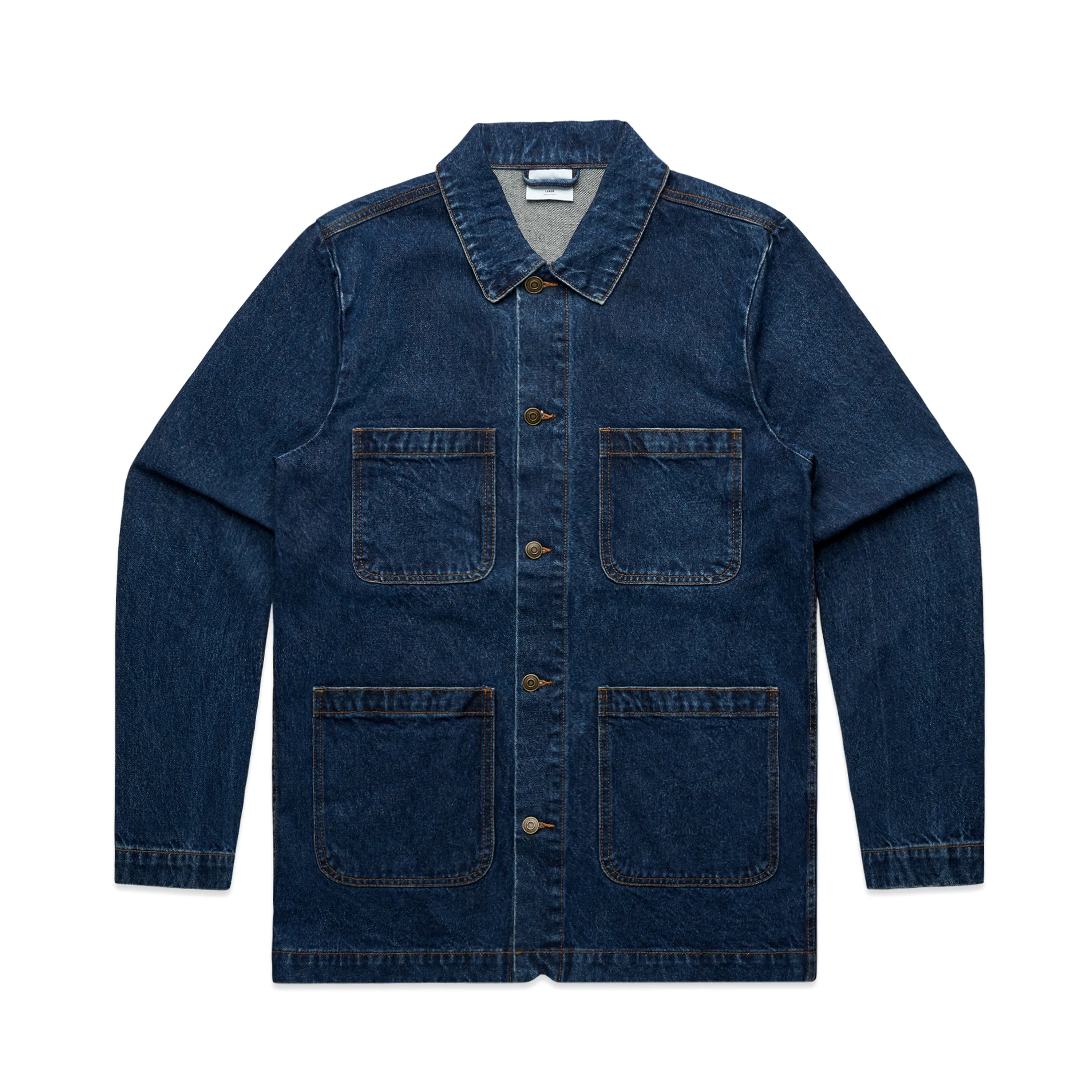 Mens Denim Chore Jacket - 5581