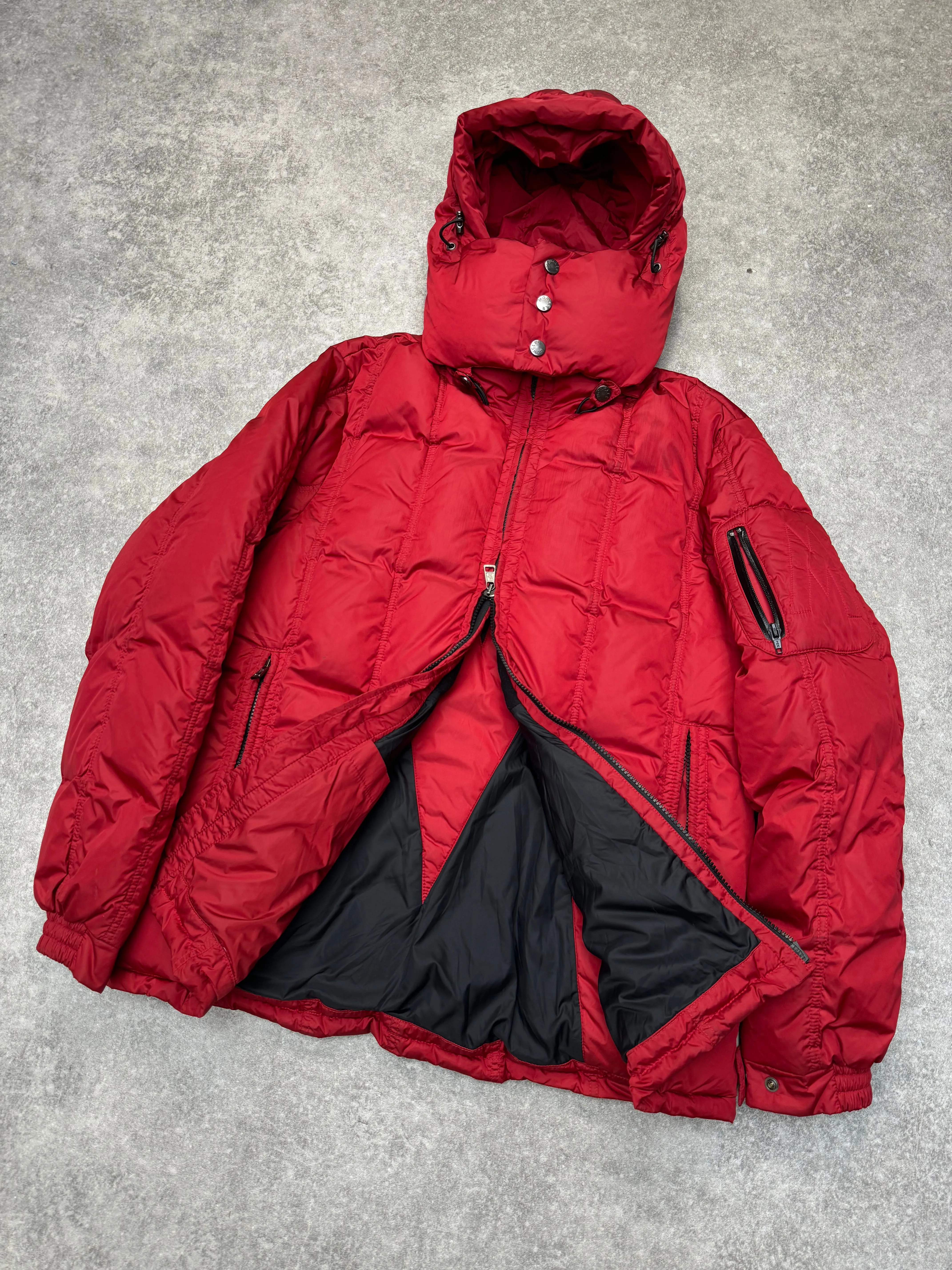 Moncler Detachable Hood Puffer Down Jacket