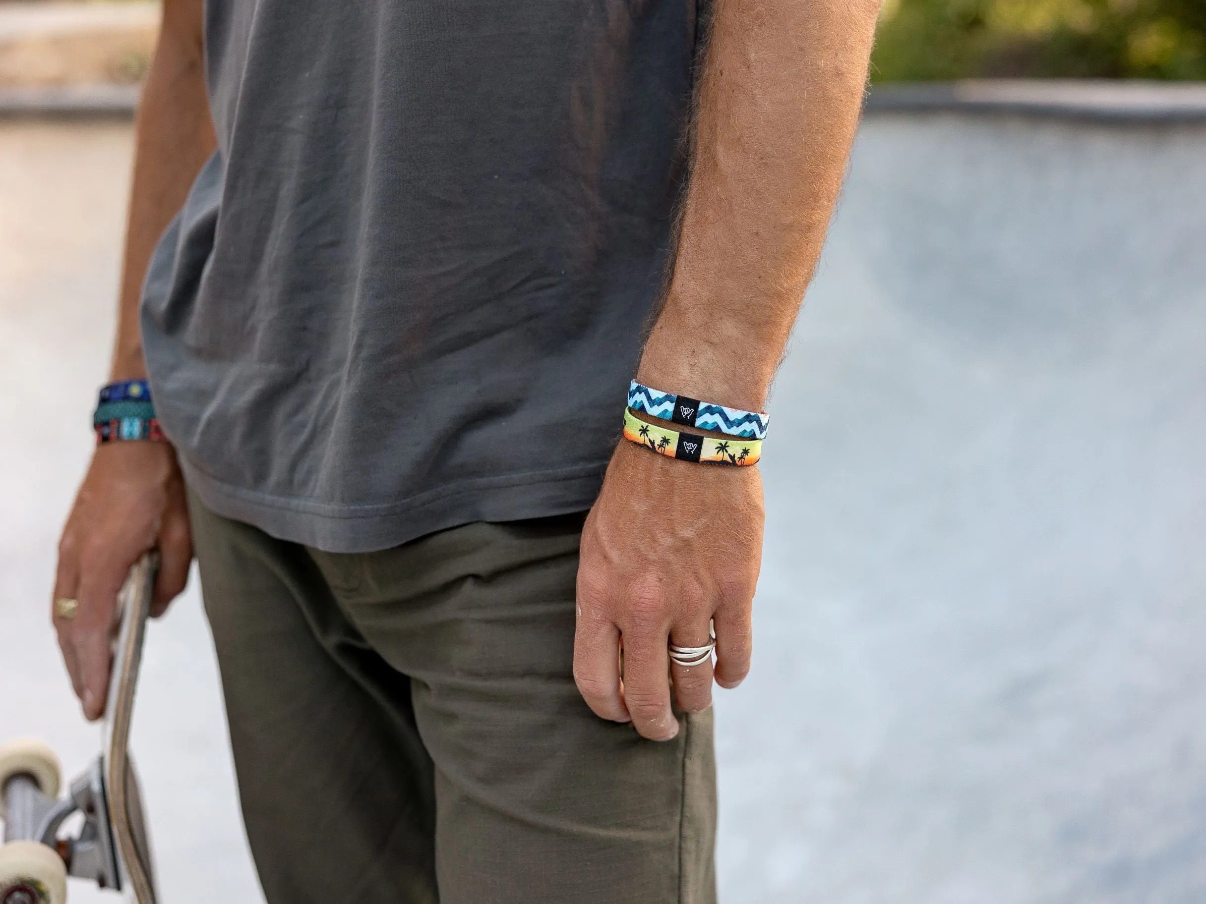 Mountain Tops Wristband Bracelet