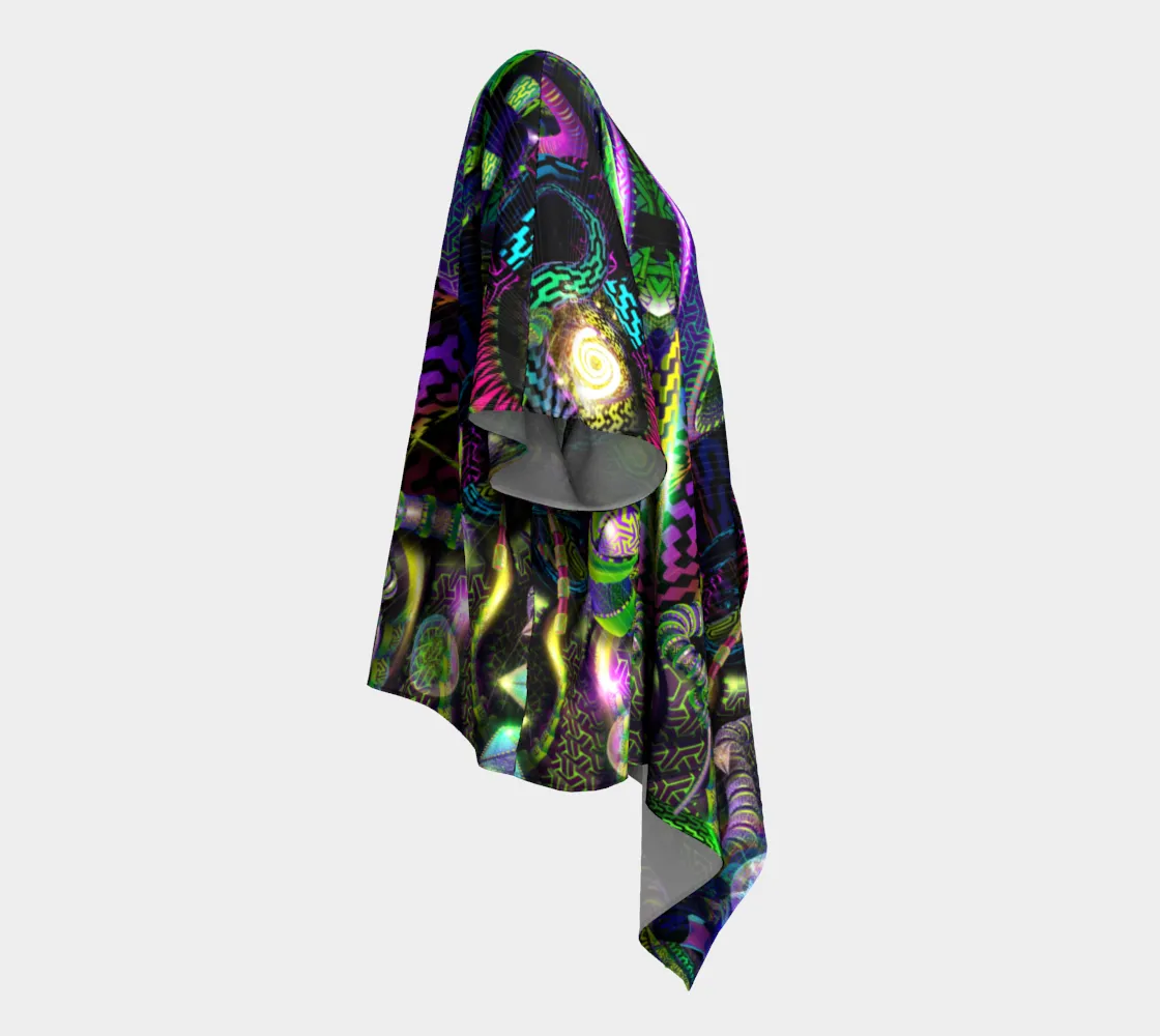 Mystic Temptation Draped Kimono