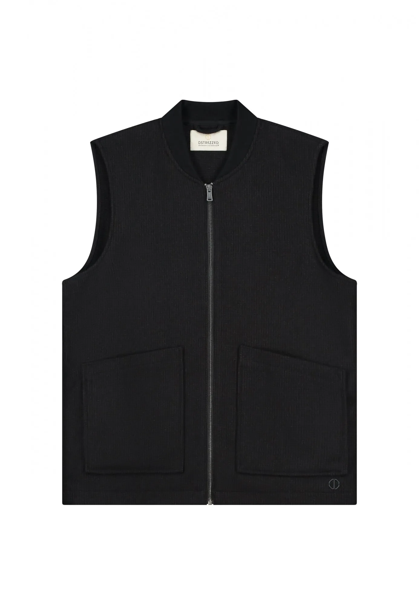 Nils Sleeveless Vest Pied-de-Poule