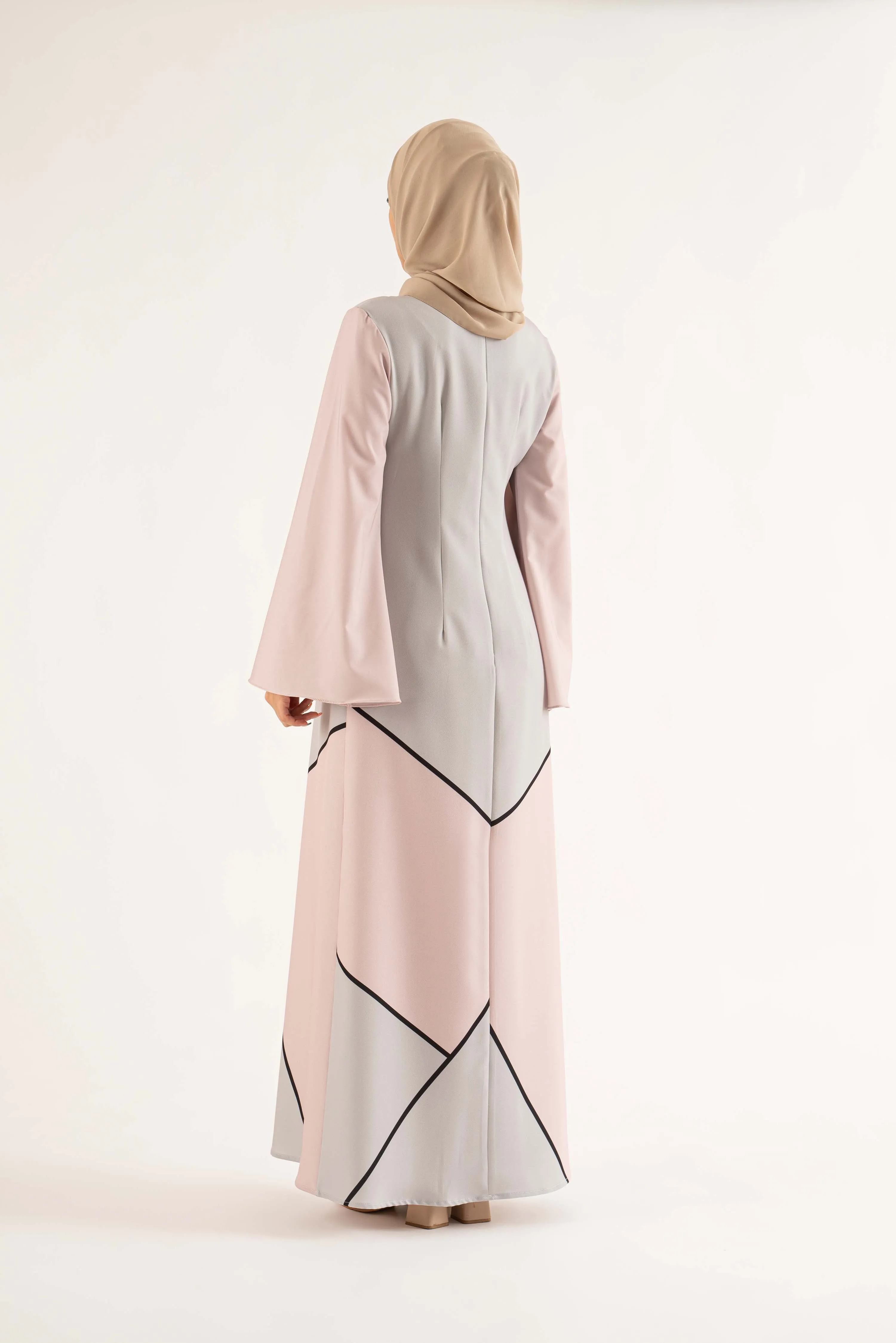 Sajda Maxi Dress - Dusty Pink