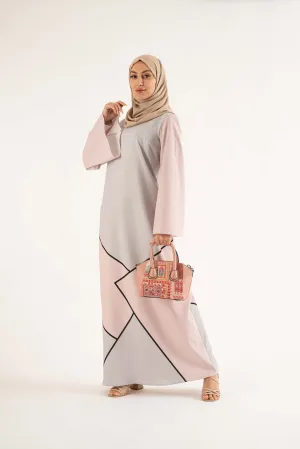 Sajda Maxi Dress - Dusty Pink