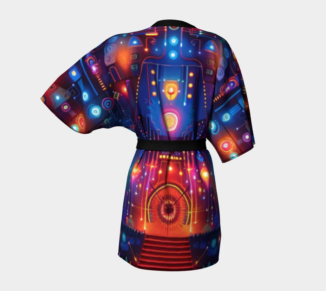 TEMPLE KIMONO ROBE | ACIDMATH AI