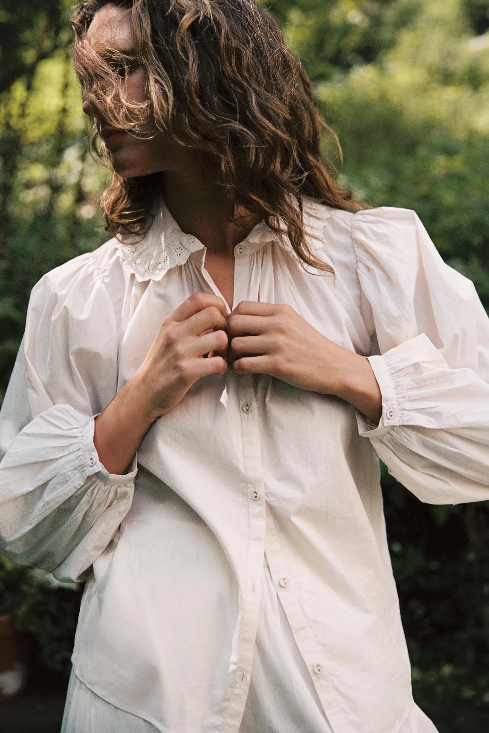 The Jasmine Blouse| Pearl