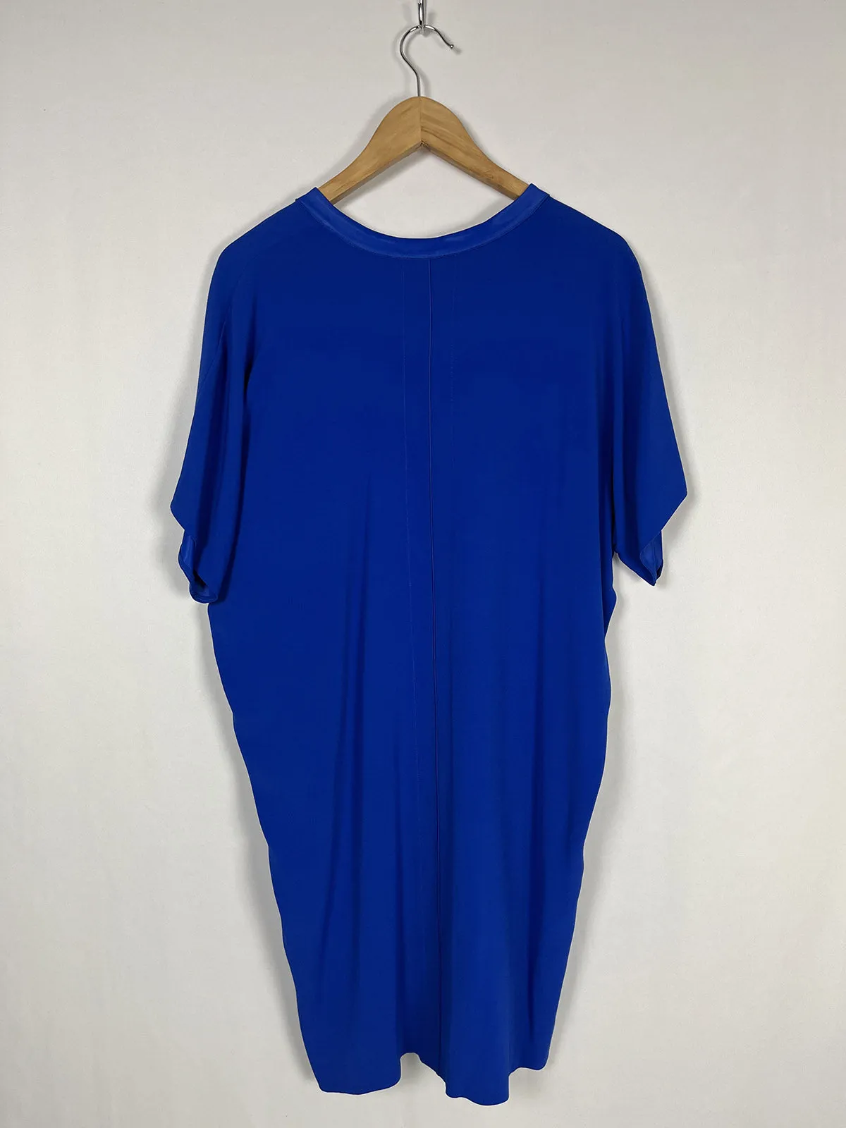 vince. Size L (14) Cobalt Blue Shift Dress