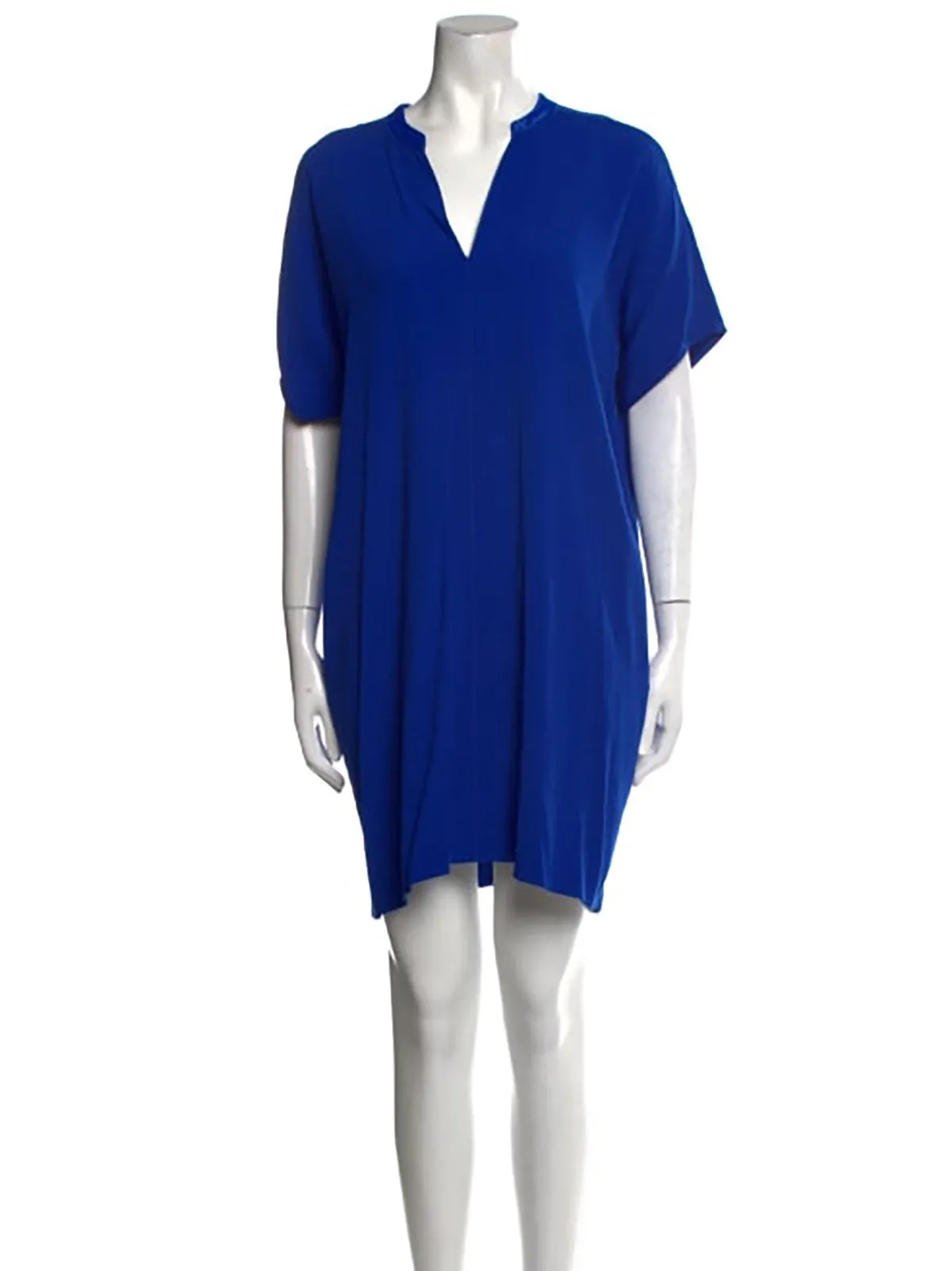 vince. Size L (14) Cobalt Blue Shift Dress