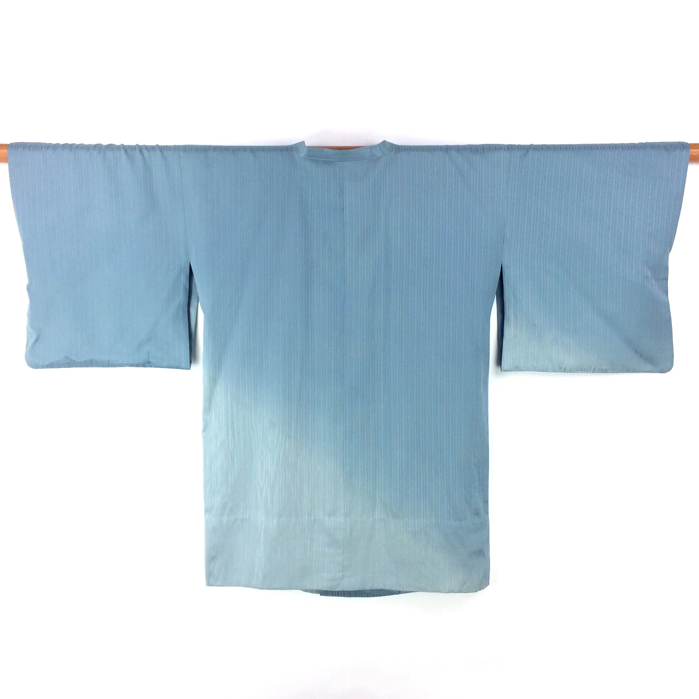 Vintage Kimono Jacket Pale Blue Silk Michiyuki