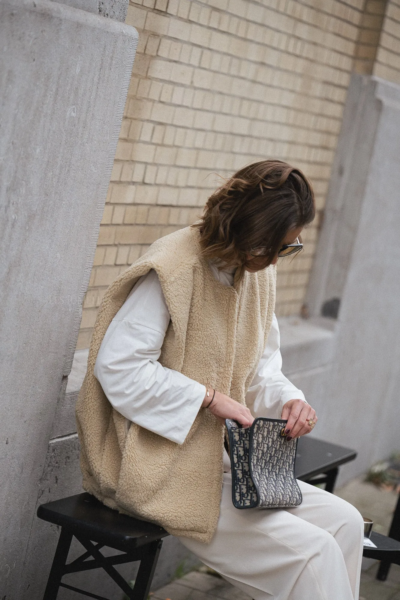 Willow waistcoat beige