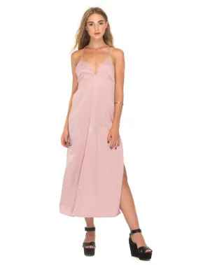 Xochi Maxi Dress in Dusky Pink