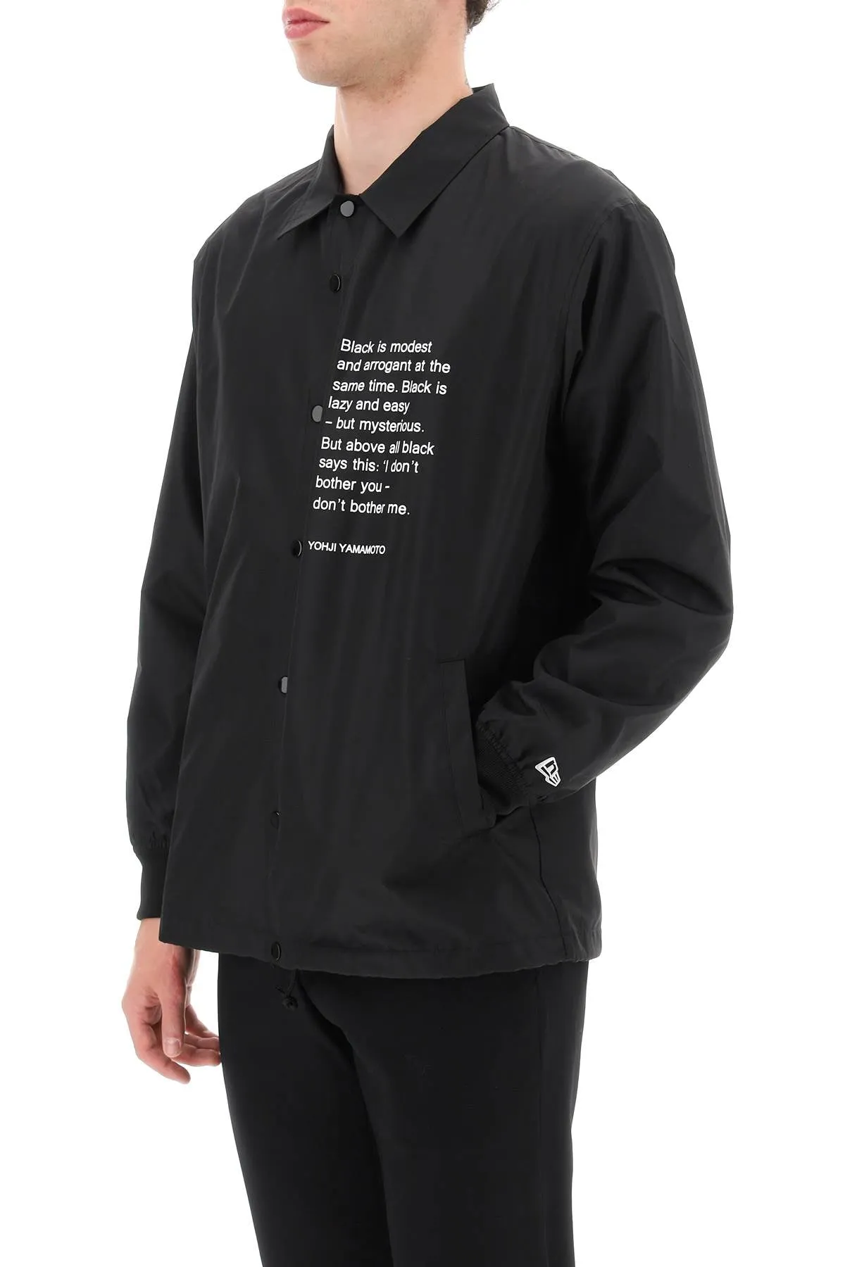 Yohji yamamoto nylon shirt-jacket new era